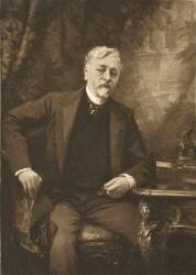 Portrait peint par Aimé Morot de Gustave Eiffel (anonyme) - Muzeo.com