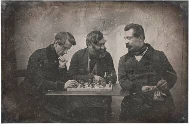 Une partie d'échecs (anonyme) - Muzeo.com