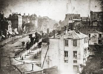 Boulevard du Temple (Louis Daguerre) - Muzeo.com