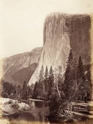 El Capitan, Yosemite National Park, USA, (Carleton Watkins) - Muzeo.com