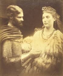 Lancelot and Guinevere (Julia Margaret Cameron) - Muzeo.com