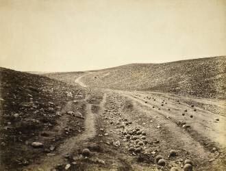 Valley of the Shadow of Death (Roger Fenton) - Muzeo.com