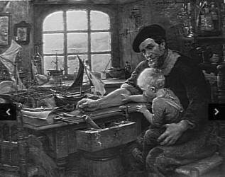 Wissant, photographie du tableau exposé au Salon de 1913 (Virginie Demont-Breton) - Muzeo.com