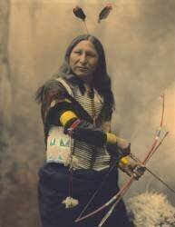 Portrait of Oglala Sioux Shout At (anonymous) - Muzeo.com