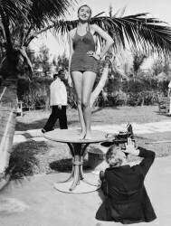 Alice Roberts working with glamour, Miami (Keystone) - Muzeo.com