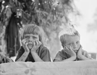 Children of Oklahoma (Dorothea Lange) - Muzeo.com