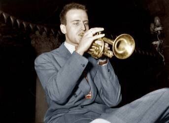 French Poet and Trumpet Jazzman Boris Vian (Rue des Archives) - Muzeo.com