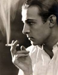 Portrait of Rudolph Valentino (anonymous) - Muzeo.com