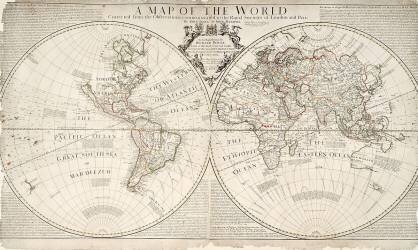 A Map of the World (John Senex) - Muzeo.com