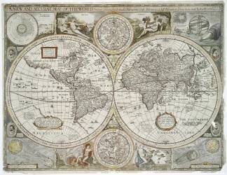 A new and accurate map of the world (John Speed) - Muzeo.com