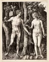 Adam et Eve, 4ème état (Albrecht Dürer) - Muzeo.com