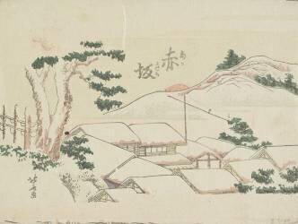 Akasaka (Hokusai) - Muzeo.com