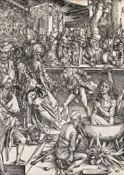 Apocalypse selon Saint Jean - Le Martyre de Saint Jean (Albrecht Dürer) - Muzeo.com