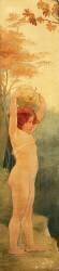 Child in arkadic surroundings (Privat-Livemont) - Muzeo.com
