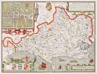 Dorsetshire (John Speed) - Muzeo.com