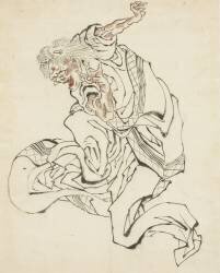 Female Oni (Hokusai) - Muzeo.com