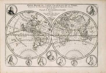 General globe of Earth (Nicolas de Fer) - Muzeo.com