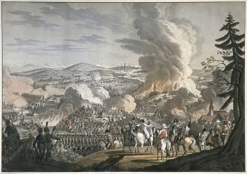 La grande bataille d'Austerlitz (Johann Lorenz Rugendas) - Muzeo.com