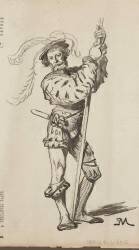 Lansquenet (Jean-Louis-Ernest Meissonier) - Muzeo.com