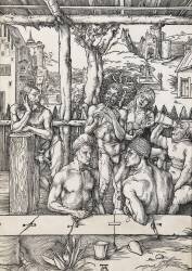 Le bain des hommes (Albrecht Dürer) - Muzeo.com