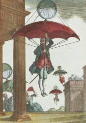 Le parachute servant d'ascenseur (anonymous) - Muzeo.com