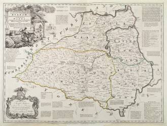 Map of Durham (Thomas Kitchin) - Muzeo.com