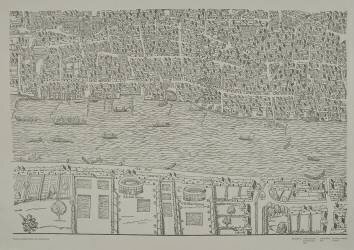 Map of London (Ralph Agas) - Muzeo.com