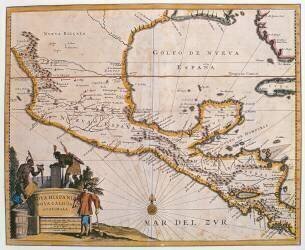 Map of New Spain (Spanish School) - Muzeo.com