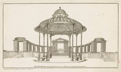 Nouveau Livre de treillages pour la décoration des jardins inventés par M. Blondel le fils (Famille des Poilly) - Muzeo.com