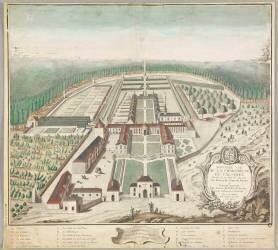Nouvelle vue de la Chartreuse du Val-Dieu, 1769 (Famille des Poilly) - Muzeo.com