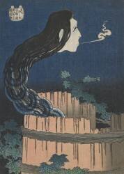 One Hundred Ghost Tales: Sarayashiki (Hokusai) - Muzeo.com
