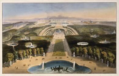 Palais et parc de Versailles à l'époque romantique (Joseph Lemercier) - Muzeo.com