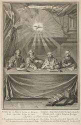 Pierre de La Broue, Jean Soanen, Charles Joachim Colbert, Pierre de Langle (Etienne Ficquet) - Muzeo.com