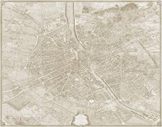 Plan de Paris, dit Plan de Turgot (Louis Bretez) - Muzeo.com