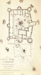 Plan du château impérial de Pierrefonds (Auguste Chevallier) - Muzeo.com