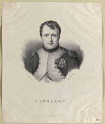Portrait de Napoléon en colonel des Gardes (Jean Désiré Muneret...) - Muzeo.com