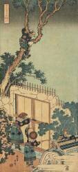 Print from the series 'A True Mirror of Chinese and Japanese Poems (Hokusai) - Muzeo.com