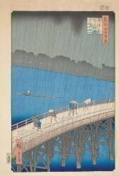 Shower Over Ohashi Bridge (Hiroshige) - Muzeo.com