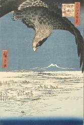 Susaki and the Jûmantsubo Plain near Fukagawa (Hiroshige) - Muzeo.com