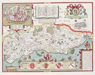 Sussex (John Speed) - Muzeo.com