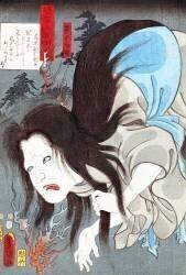 The Ghost of Kasane (Utagawa Kunisada) - Muzeo.com