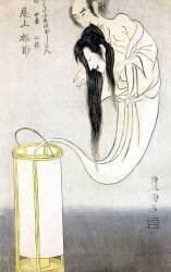 The Ghost of Kohada Koheiji (Utagawa Toyokuni) - Muzeo.com
