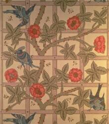 'Trellis' wallpaper design (William Morris) - Muzeo.com