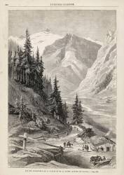 Vue des frontières de la Savoie et de la Suisse (canton du Valais) (anonymous) - Muzeo.com