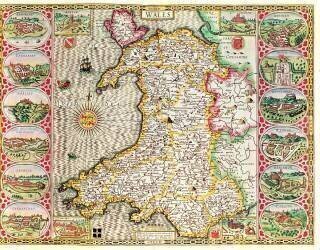 Wales (John Speed) - Muzeo.com