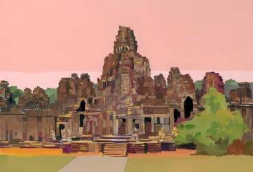 Angkor Thom in Cambodia (Hiroyuki Izutsu) - Muzeo.com