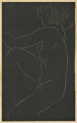 Female nude, seated (Eric Gill) - Muzeo.com