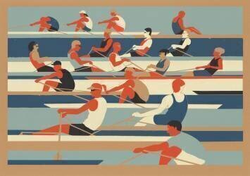 Rowers (Eliza Southwood) - Muzeo.com