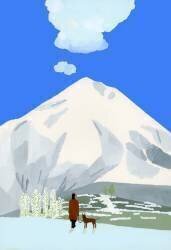 Snow mountain (Hiroyuki Izutsu) - Muzeo.com