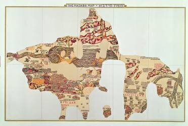 The Madaba mosaic map (anonymous) - Muzeo.com